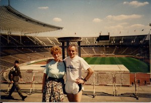 Ruth und Peter Olympiastadion