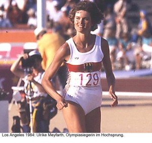Ulrike Meyfarth klein 1984 Los Angeles Gustav Schröder