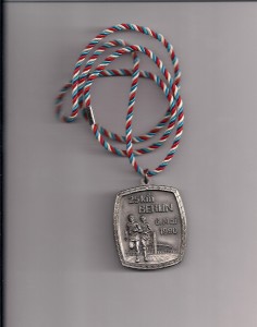 Berlin 25 km 1990 Medaille