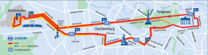 Berlin 25 km klein 2016 Strecke