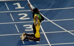 Bolt nach Staffelgold in der Mixedzone