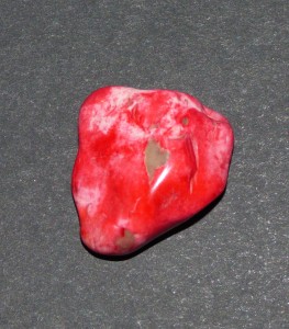 Magnesit (rot) Stein