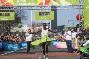 Berliner Halbmarathon 2018 Kiptanui